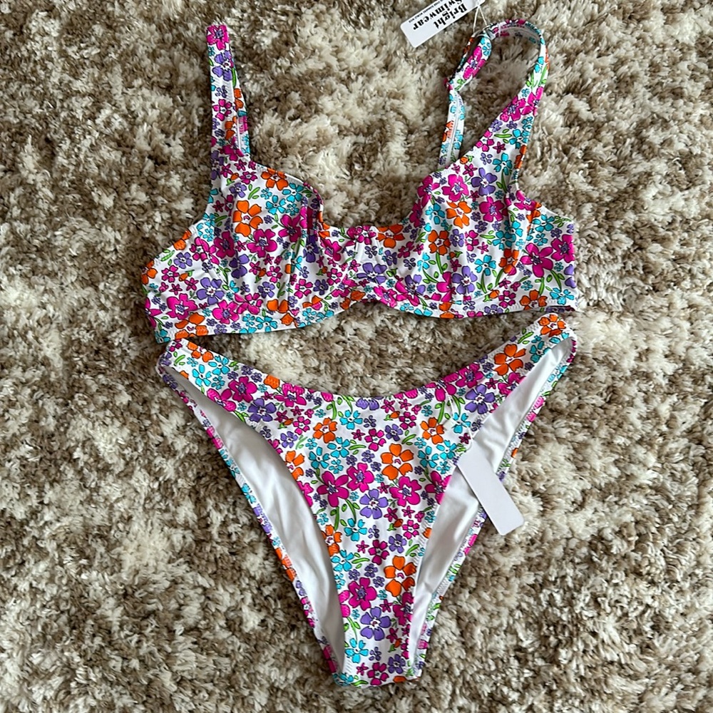 Bright swimwear bikini